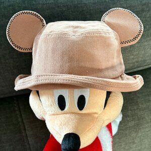 NEW Pink Cartoon Mouse Big Ear Outdoor Breathable Bucket Hat